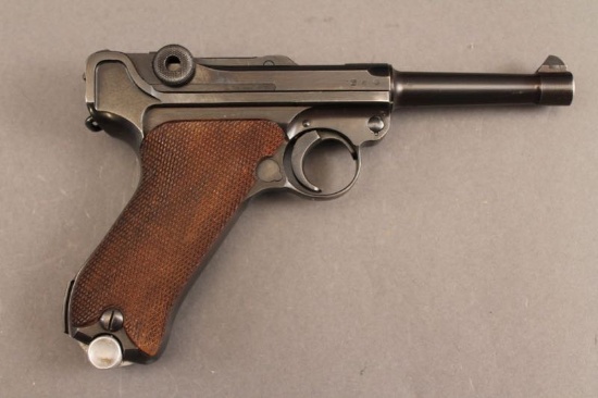 handgun MAUSER MODEL P.O8 LUGER,  9MM SEMI-AUTO PISTOL