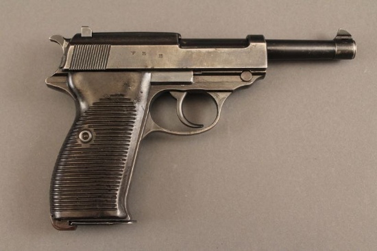 handgun WALTHER, MODEL P38 9MM SEMI-AUTO PISTOL