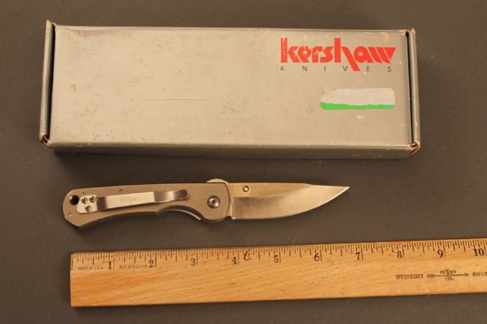 KERSHAW TITANIUM ATS34 FOLDING KNIFE
