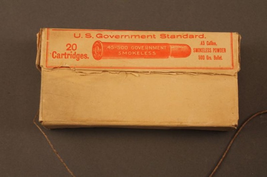 UMC 2PC. BOX OF 45-70-500 GOVT AMMUNITION