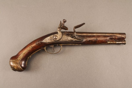 antique handgun FRENCH DRAGOON PISTOL IN .69CAL
