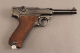 handgun MAUSER MODEL P.O8 LUGER,  9MM SEMI-AUTO PISTOL