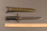 UNION CUTLERY BAYONET FOR M1 GARAND MARKED 1943