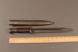 WWII MAUSER BAYONET IN SCABBARD