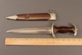 NAZI SA DAGGER WITH SCABBARD