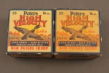 2 BOXES OF PETERS 16GA. SHOTGUN SHELLS