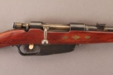 CARCANO MODEL 1938 6.5CAL BOLT ACTION RIFLE