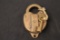 CSC&STL RAILROAD BRASS LOCK & KEY, KEY