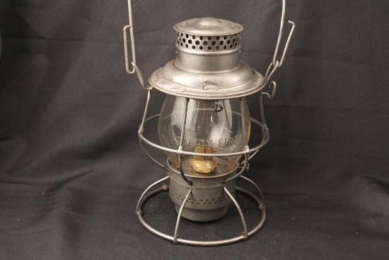 ADAMS & WESTLAKE UNION PACIFIC RAILROAD LANTERN