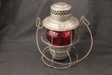 ADAMS & WESTLAKE C.M.STP&PRR RAILROAD LANTERN