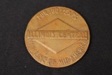 ILLINOIS CENTRAL 100 YR. MEDALLION