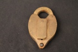 SOO LINE BRASS LOCK,