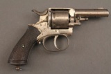 antique handgun BELGIAN DA 32CAL REVOLVER