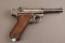 handgun MAUSER MODEL P-08, 9MM SEMI-AUTO PISTOL