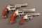 handgun SET OF 3 SMITH & WESSON DOUBLE ACTION REVOLVERS IN STAINLESS STEEL