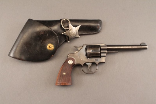 handgun COLT OFFICIAL POLICE, 38 SPL REVOLVER