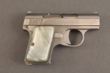 handgun BAUER FIREARMS AUTOMATIC, .25CAL SEMI-AUTO PISTOL