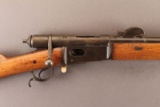 antique VETTERLI MODEL 78, 11MM BOLT ACTION RIFLE