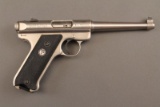 handgun RUGER MK II, .22CAL SEMI-AUTO PISTOL