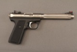 handgun RUGER MK III HUNTER, 22LR SEMI-AUTO PISTOL