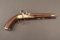 antique ARDESSA RANDOLPH MODEL, 45CAL, SINGLE SHOT FLINTLOCK PISTOL