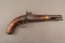 antique MASTON PERCUSSION, 54CAL, SINGLE SHOT PISTOL