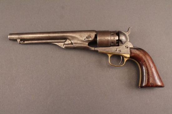 antique handgun COLT 1860 ARMY MODEL, 44CAL, REVOLVER