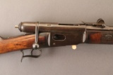 antique SWISS VETERRLI MODEL, 11MM, BOLT ACTION RIFLE