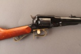 black powder UBERTI 1858 MODEL, 44BP, REVOLVER ACTION RIFLE