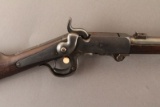 antique BURNSIDE BREECH LOADING PERCUSSION CARBINE, 1863 4TH MODEL, 54CAL, SINGLE SHOT RIFLE