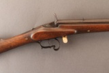 antique BELGIAN FLOBERT MODEL SINGLE ACTION 22CAL. RIFLE