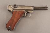 handgun DWM MODEL P08 1920 COMMERCIAL MODEL, 30 LUGER CAL SEMI-AUTO PISTOL