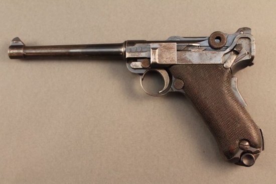 handgun DWM MODEL 1906 NAVY, 9MM SEMI-AUTO PISTOL, S#3299A