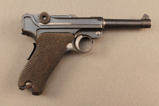 handgun DWM MODEL 1906, 9MM SEMI-AUTO PISTOL S#2203