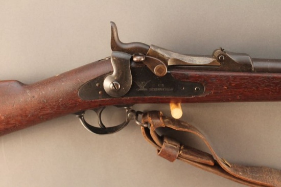 antique SPRINGFIELD MODEL 1873, 45/70CAL SINGLE SHOT RIFLE, S#219322