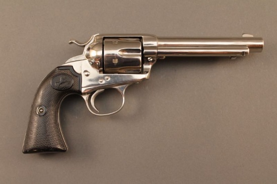 handgun COLT BISLEY MODEL, .44-40CAL SA REVOLVER, S#ING1189