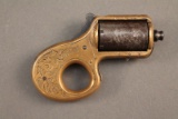 antique JAMES REID KNUCKLEDUSTER, 22CAL SA REVOLVER, S#8684