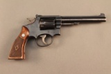handgun SMITH & WESSON 22 MASTERPIECE, 22CAL DA REVOLVER, S#K178263