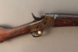 REMINGTON MODEL 1901, 7X57 SINGLE SHOT ROLLING BLOCK RIFLE, S#5058