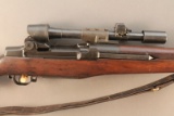 SPRINGFIELD M1-D GARAND SNIPER RIFLE SEMI-AUTO .30-06CAL RIFLE, S#1652186