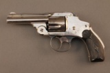 antique SMITH & WESSON 38 SAFETY HAMMERLESS THIRD MODEL, 38 S&W CAL, DA REVOLVER, S#56654
