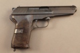 handgun CZ MODEL 52, 7.62X25CAL SEMI-AUTO PISTOL, S#A1951