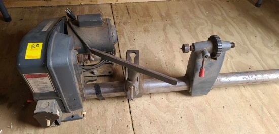 wood turning  lathe