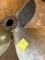 brass boat prop