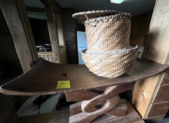 basket and stand