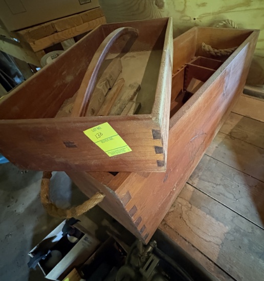 wood box & misc