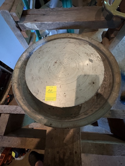 pottery wheel on stand