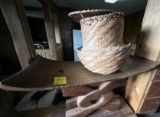 basket and stand