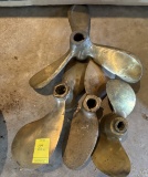 brass boat props