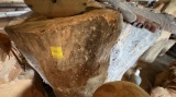 large  block - unifished carving